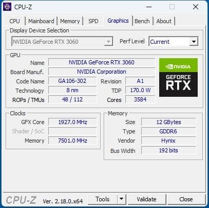 グラフィックボード・グラボ・ビデオカード GALAKURO GAMING RTX 3060 12GB