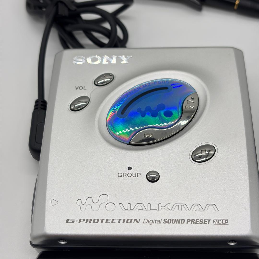 【再生確認済】SONY MZ-E505 MDウォークマン