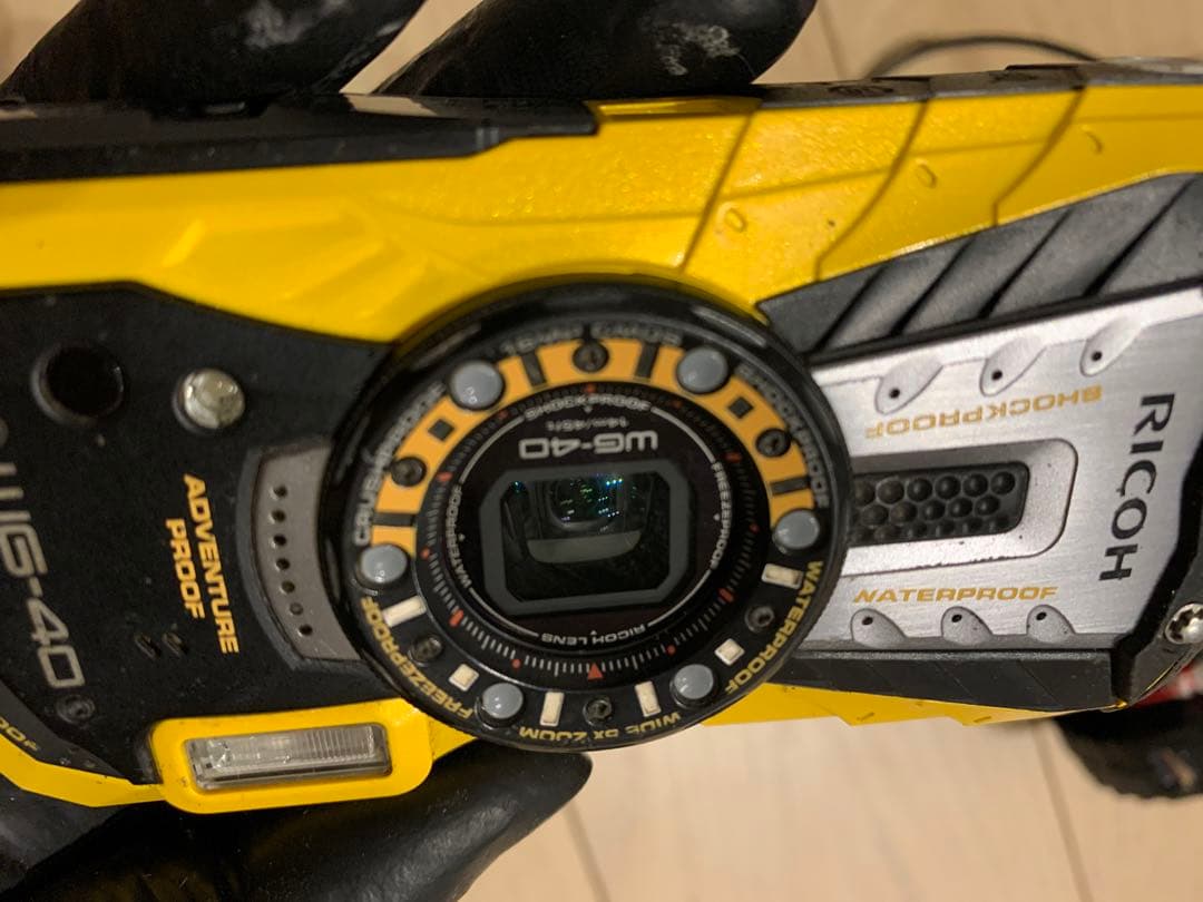 (動作品)RICOH WG-40 防水コンパクトデジタルカメラ