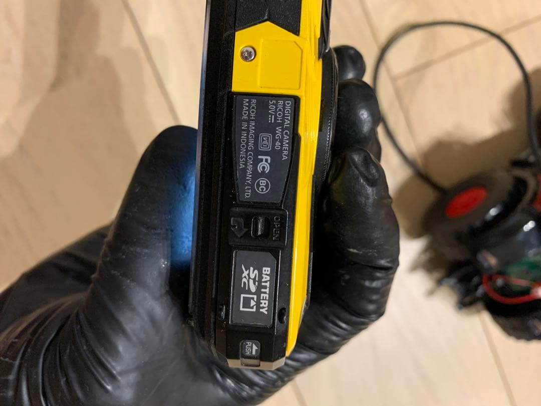 (動作品)RICOH WG-40 防水コンパクトデジタルカメラ