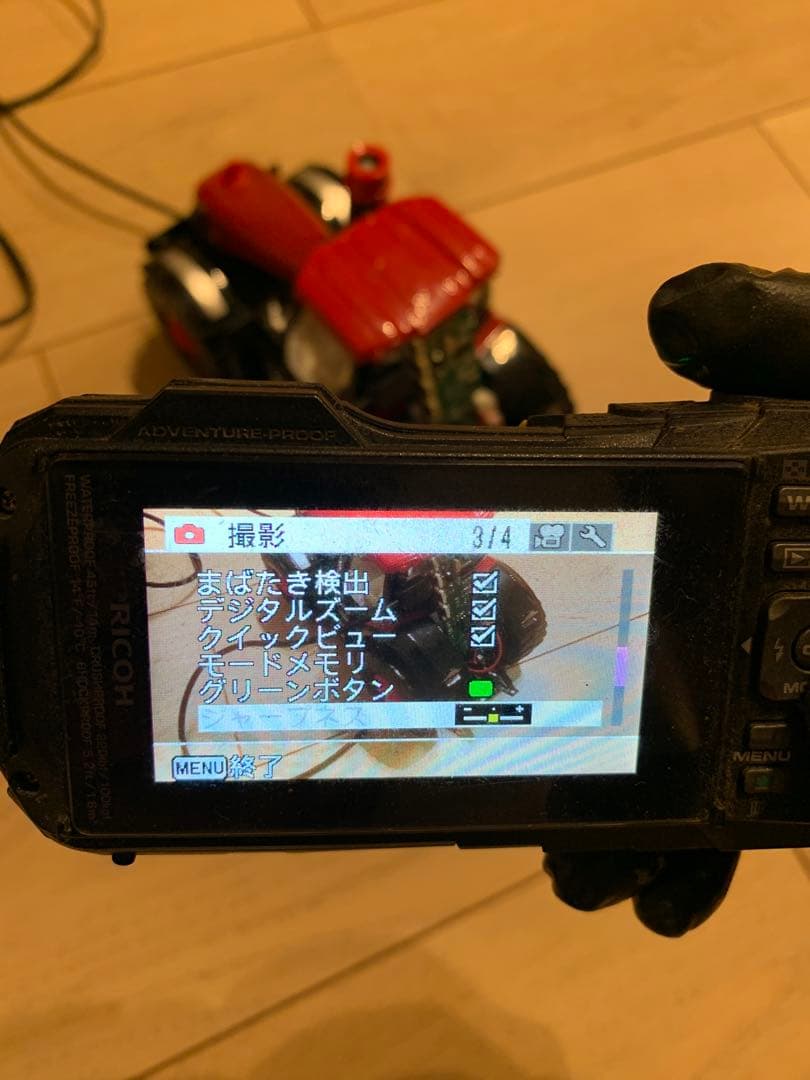 (動作品)RICOH WG-40 防水コンパクトデジタルカメラ