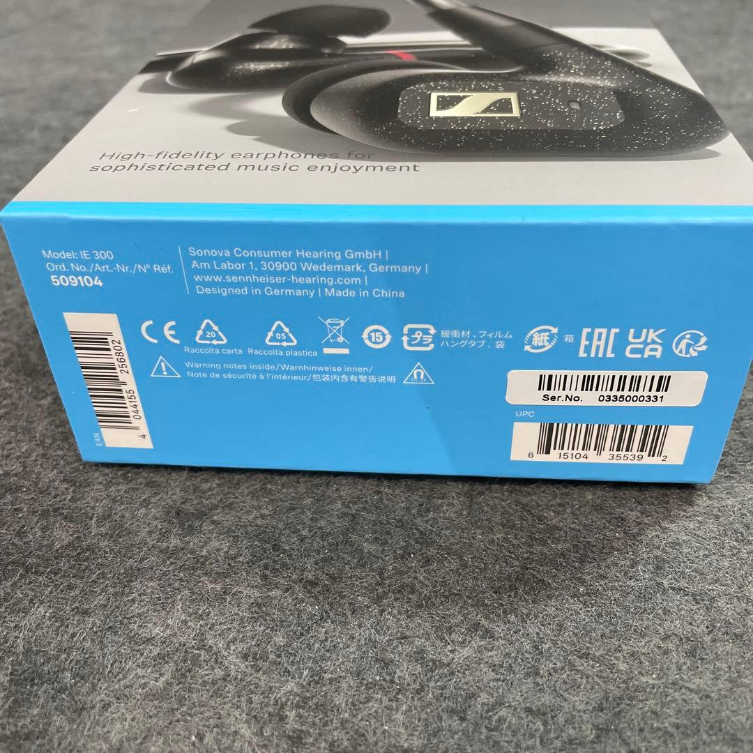 SENNHEISERイヤホン有線 IE 300