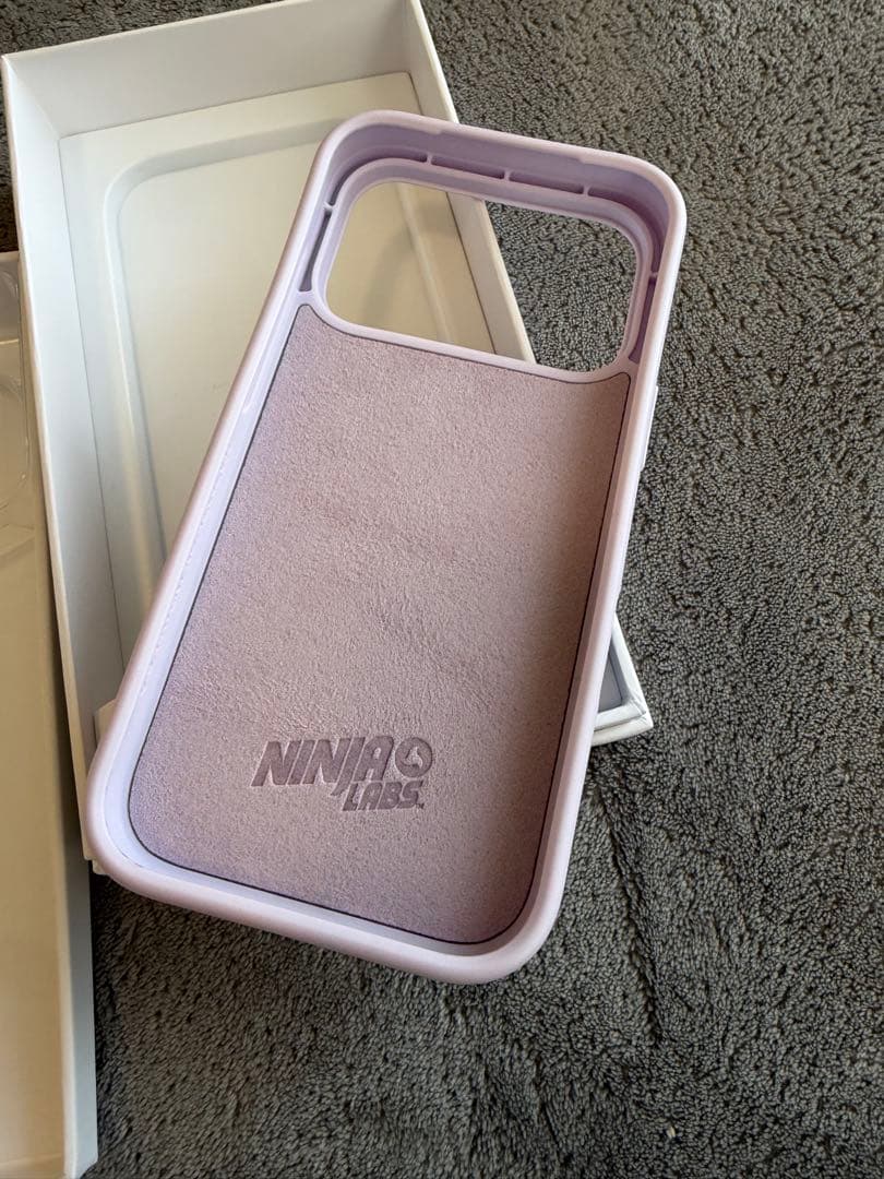 NINJA iPhoneケース 17pro ラベンダー
