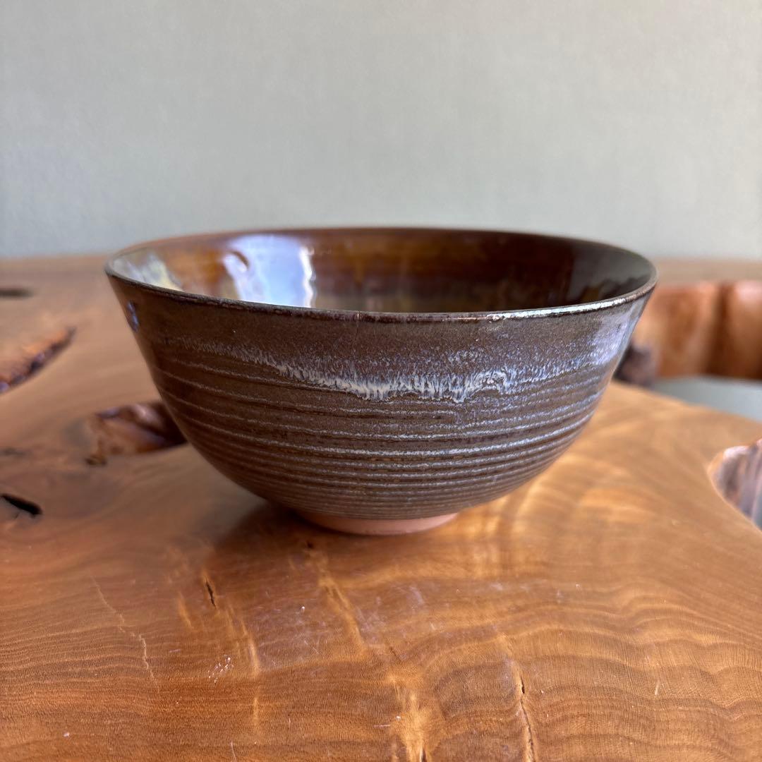 亀井味楽造 高取焼 共箱 抹茶碗 茶道具