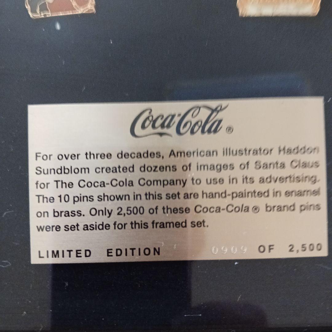 コカ・コーラサンタクロースピンバッチ