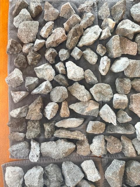 【約40kg】サウナストーンのみ 香花石（天然石） MISAストーブ使用品