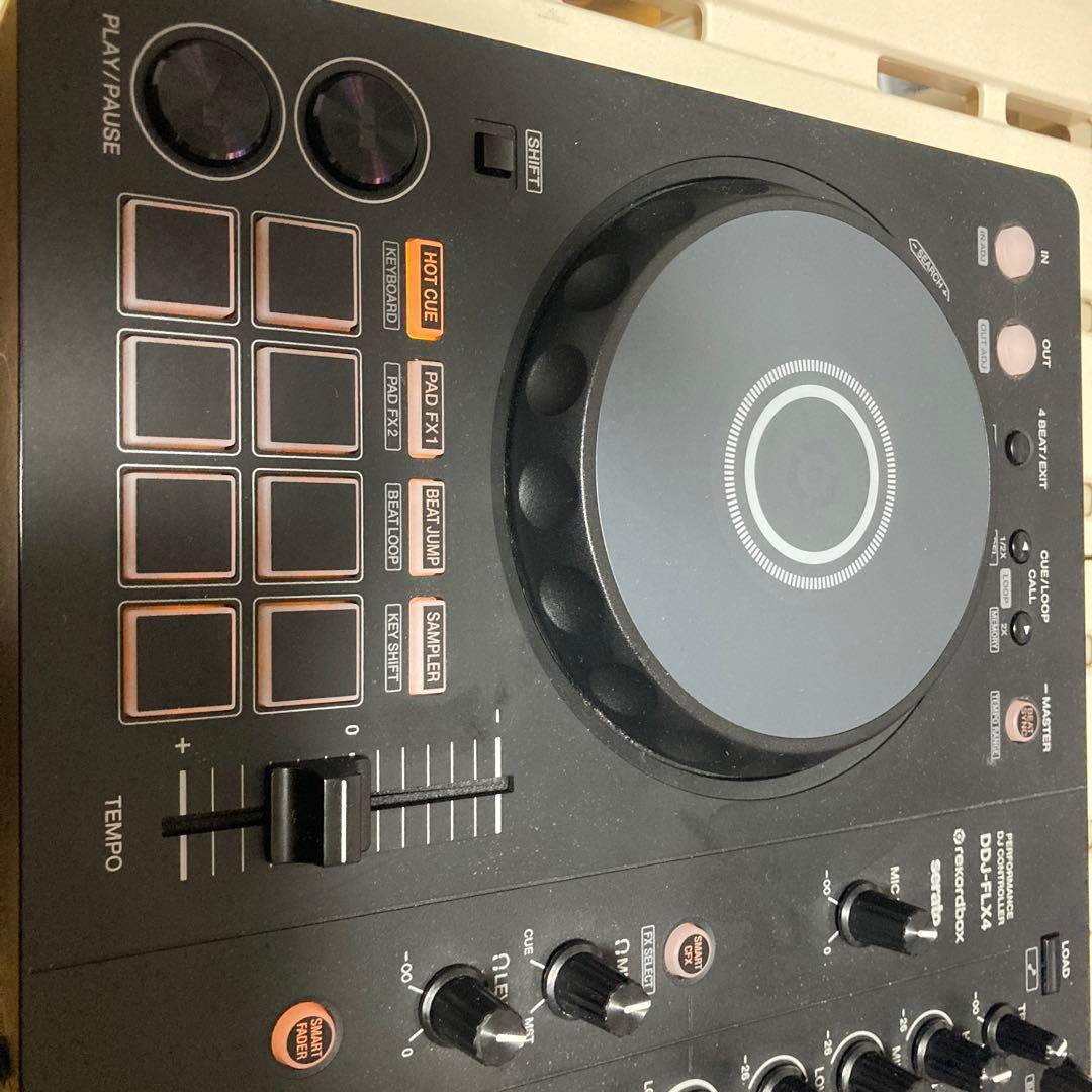 DJコントローラー　DDJ-FLX-4 ddj-flx-4 黒
