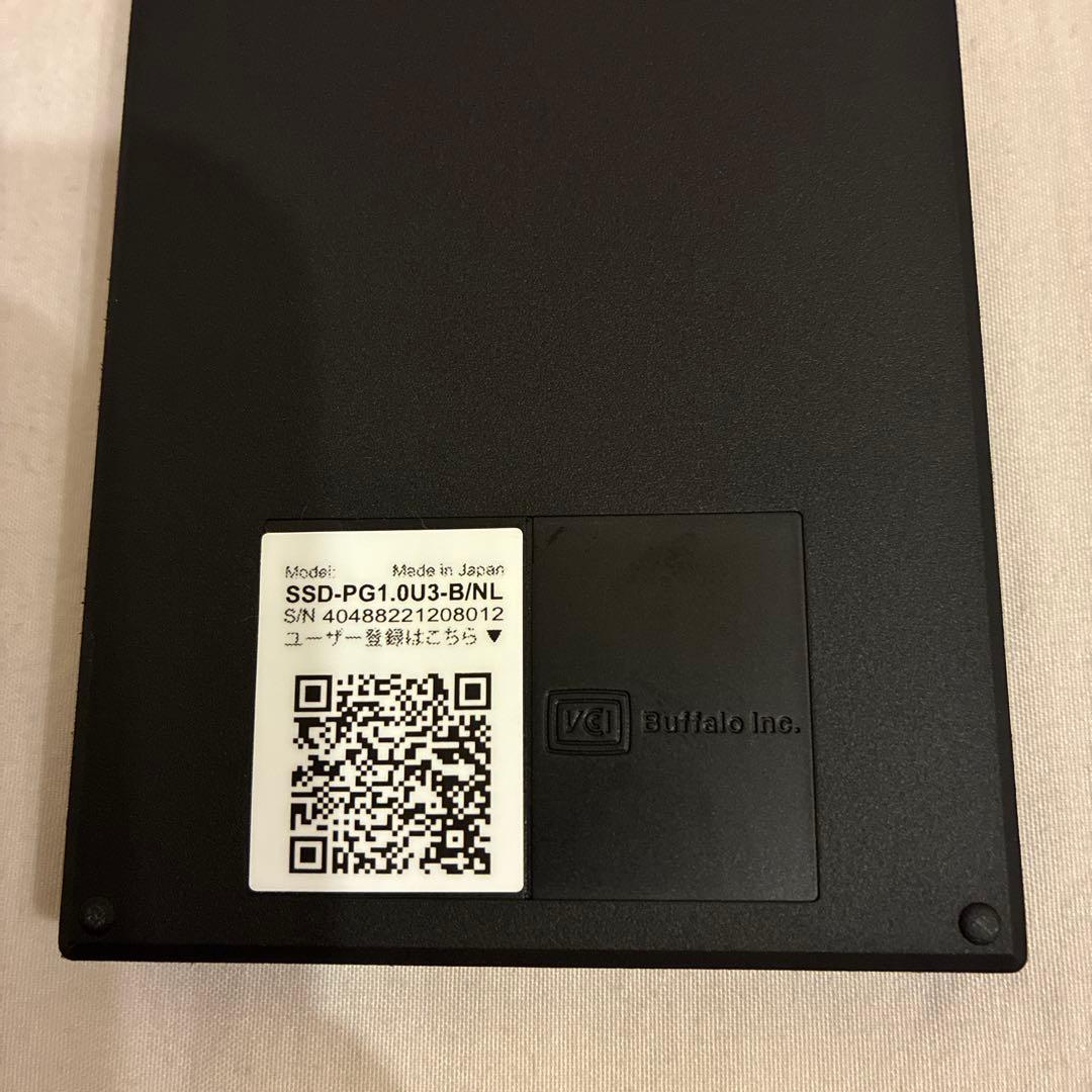 バッファロー BUFFALO USB3.1Gen1 ポータブルSSD 1TB