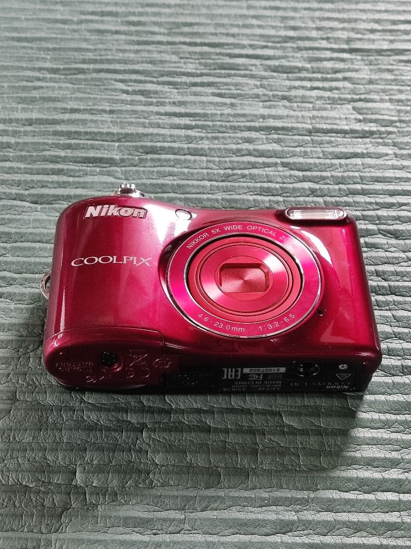 Nikon COOLPIX L30 レッド コンパクトデジタルカメラ