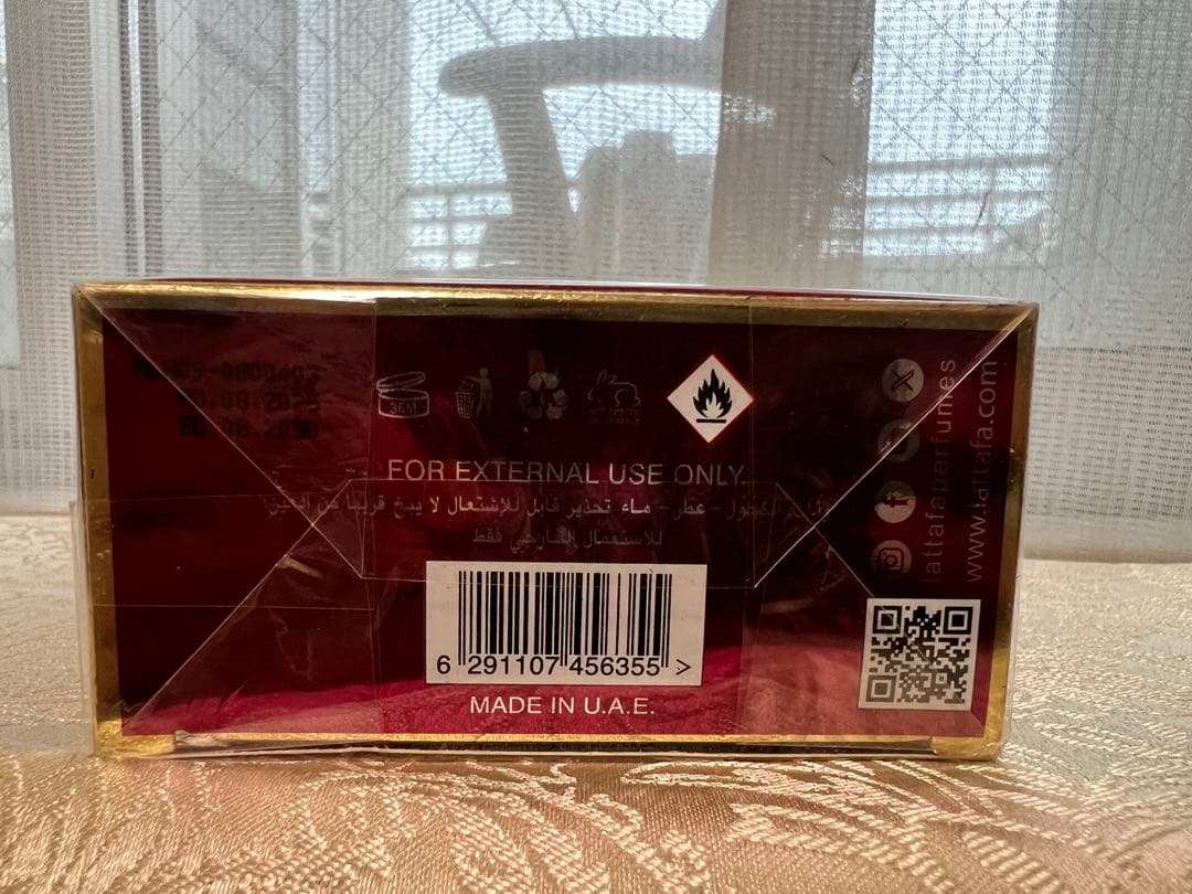Ameerat Al Arab Red 100ml 新品 ドバイ購入・正規品