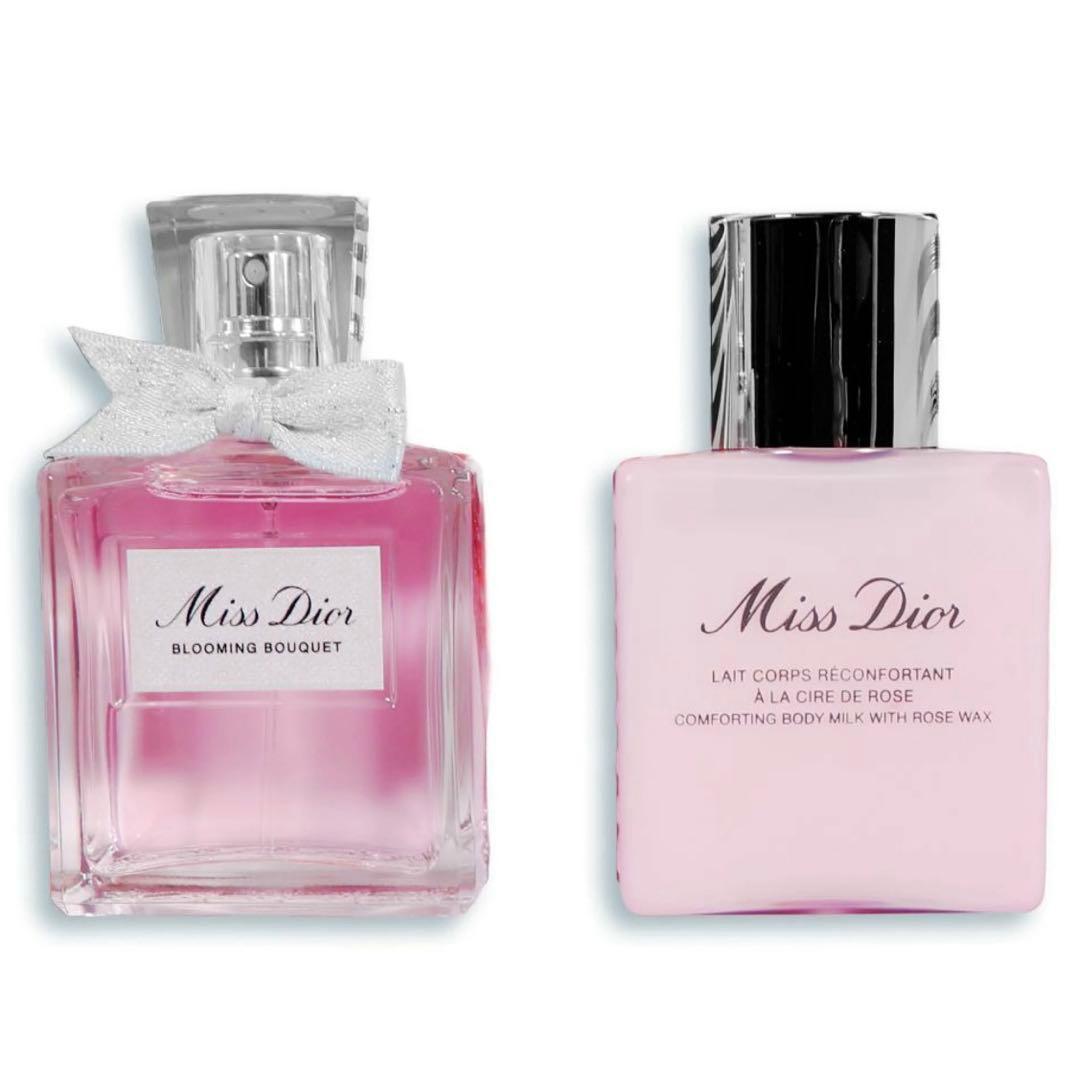 クリスマスコフレ　Dior Miss Dior 香水＆ボディローションセット