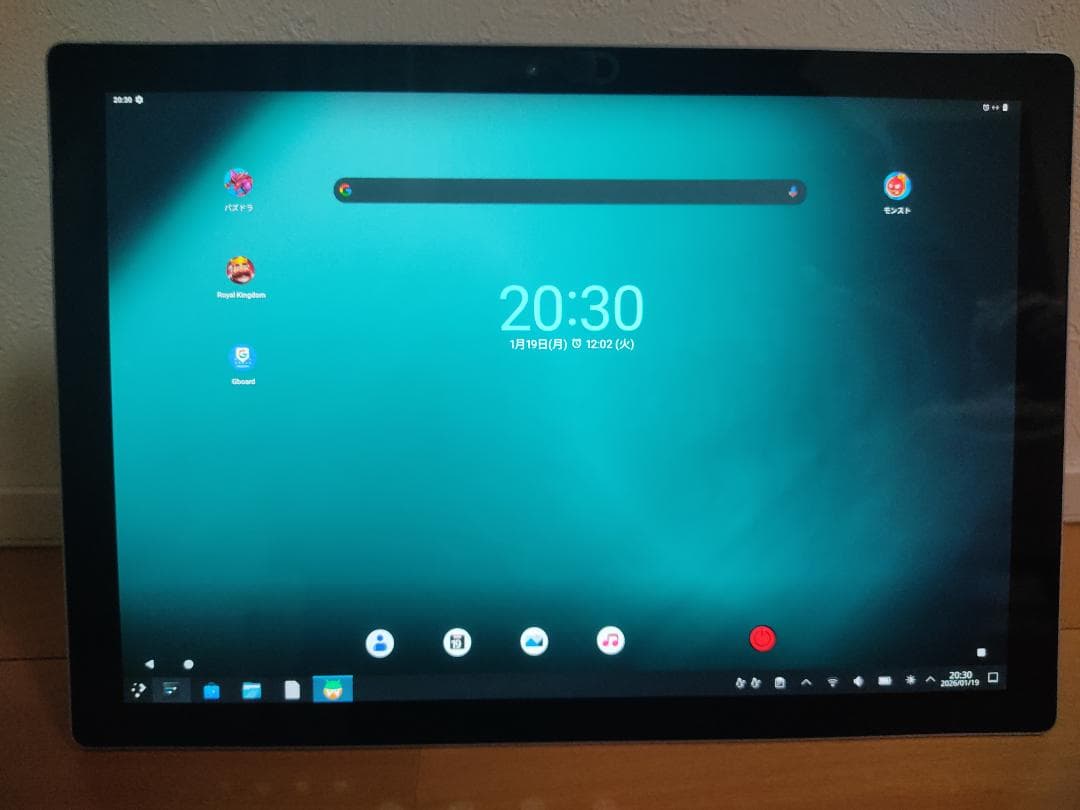 Surface Pro 4 Win11×Linux×Android