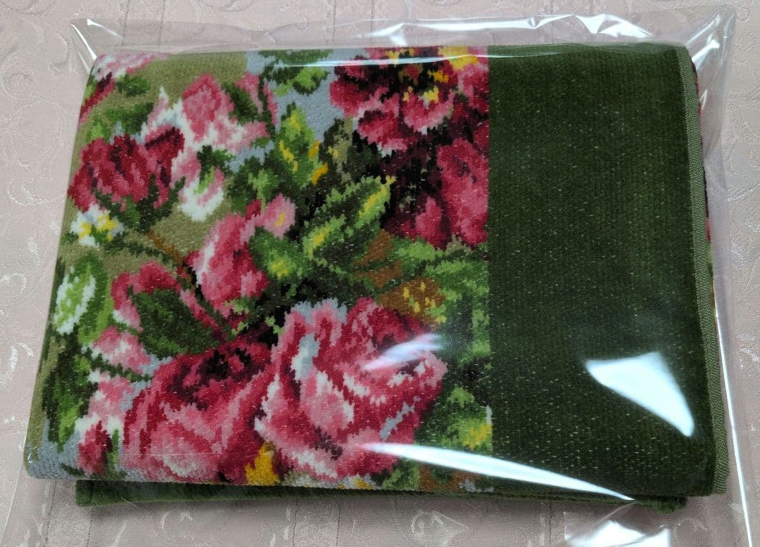 【新品・未使用】FEILER マルチクロス 花柄 75x75cm