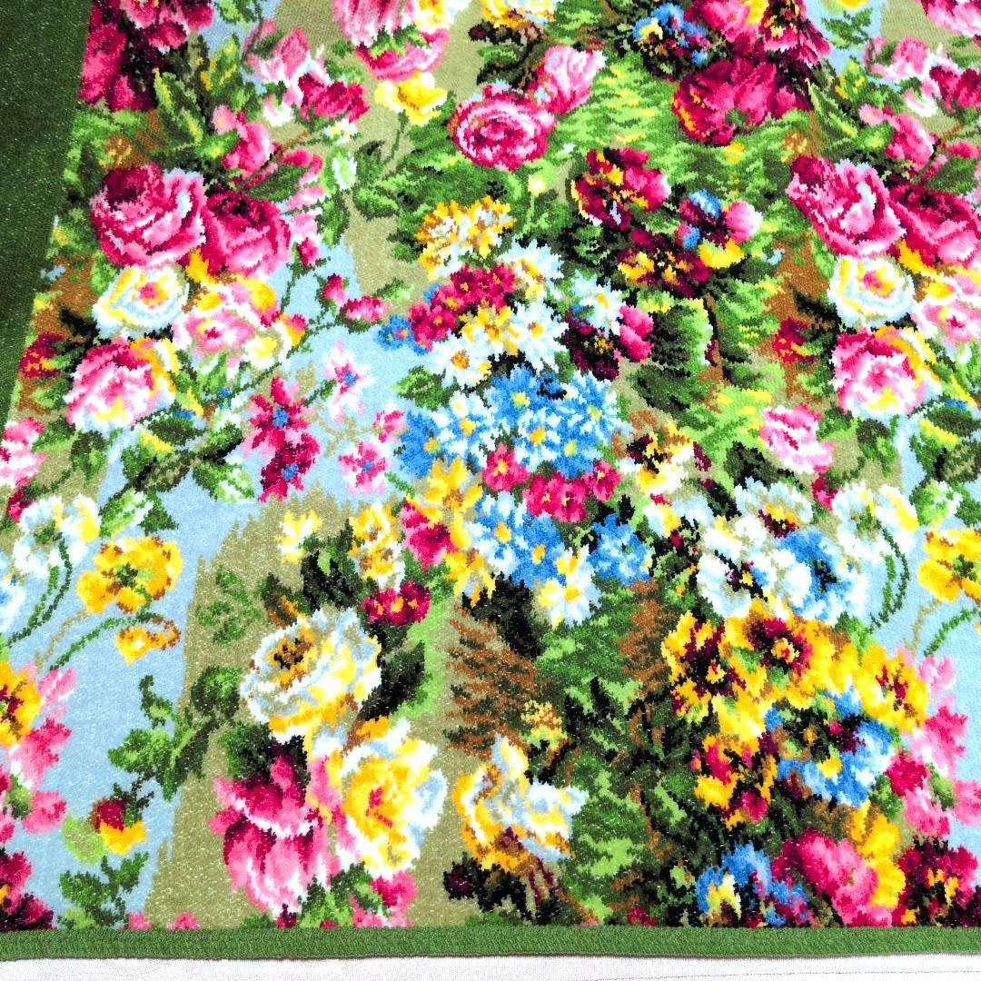 【新品・未使用】FEILER マルチクロス 花柄 75x75cm