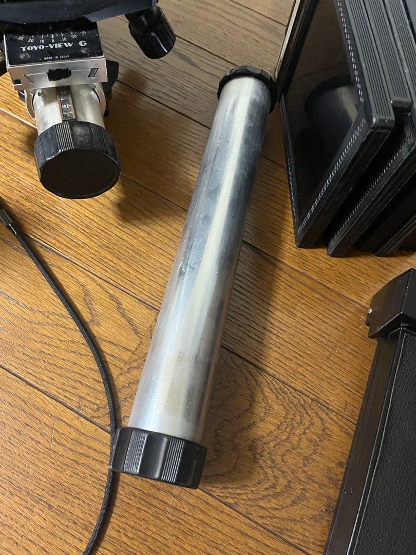 TOYO VIEW 4×5 大判カメラ本体 露出計 フィルムホルダー等付き