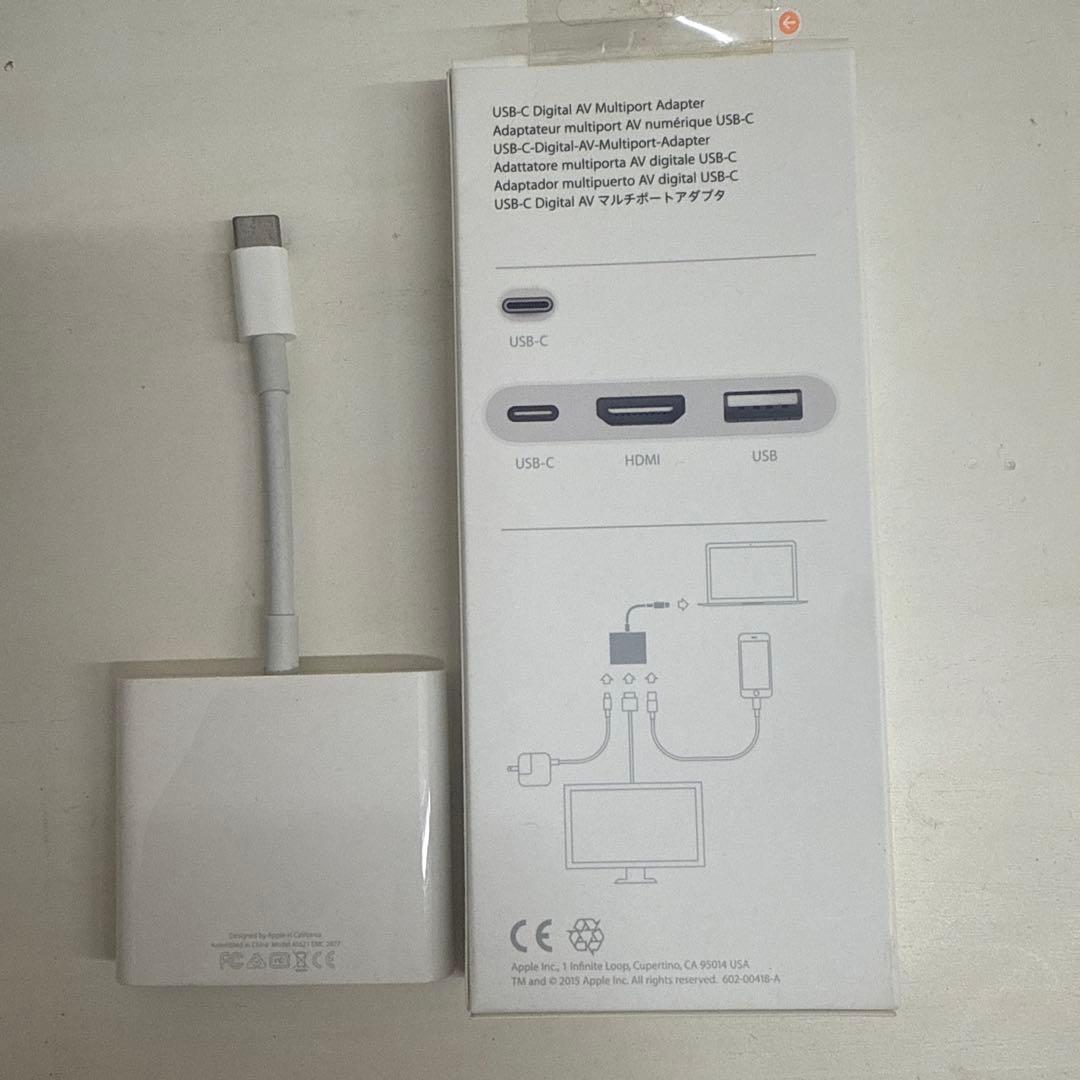 Apple純正品 USB-C toDigital AVmultiport