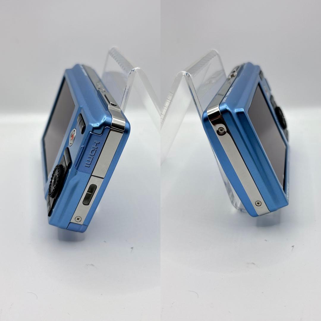 OLYMPUS μ-5010 ブルー　オリンパス　コンデジ　デジカメ　カメラ