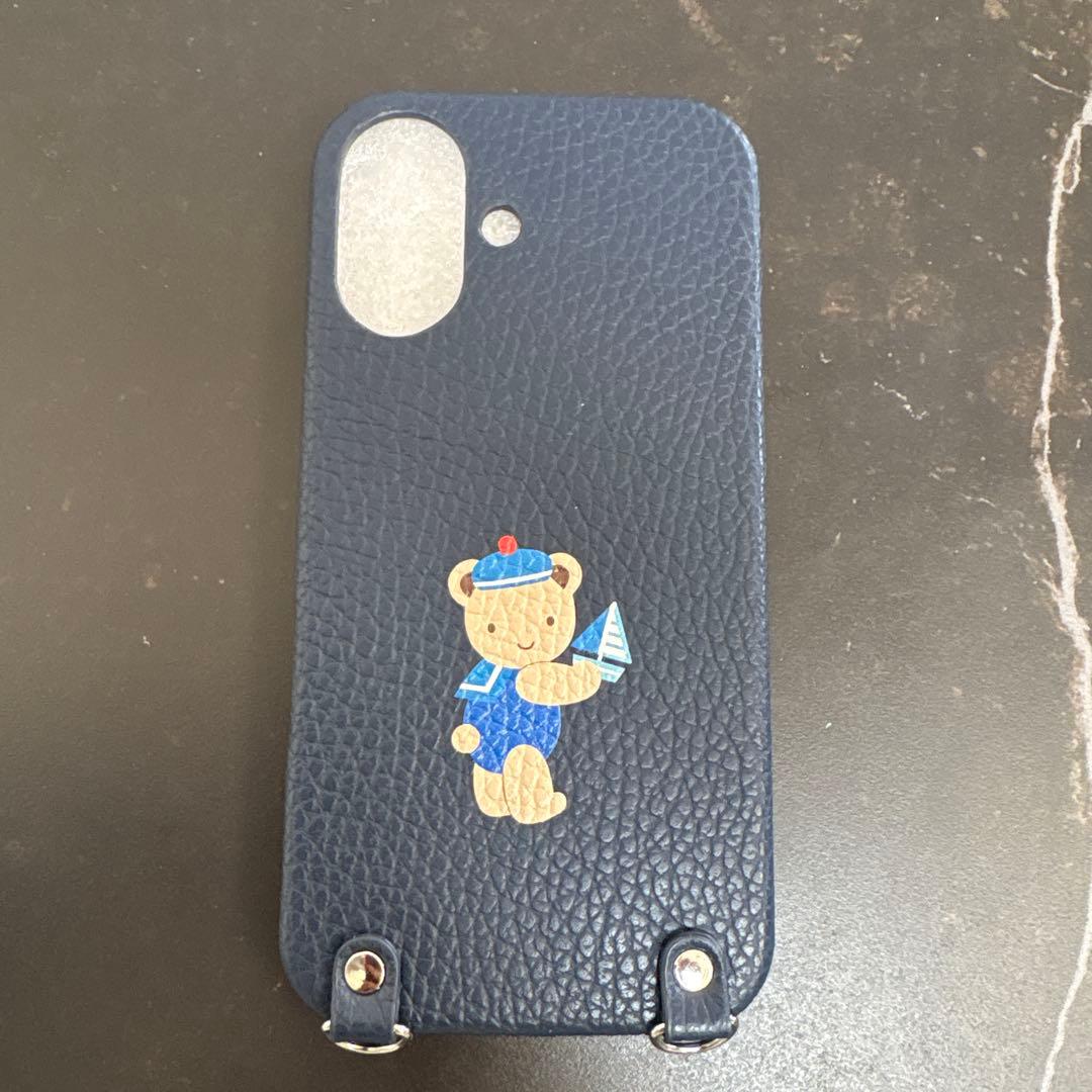 ファミリア〜familiar iPhone16ケース ネイビー〜