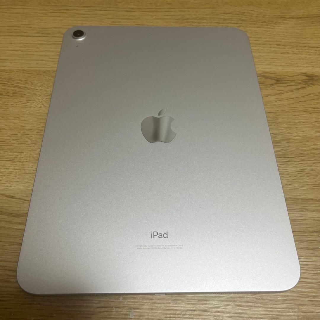 【美品】Apple iPad (第10世代) 64GB Wi-Fi シルバー