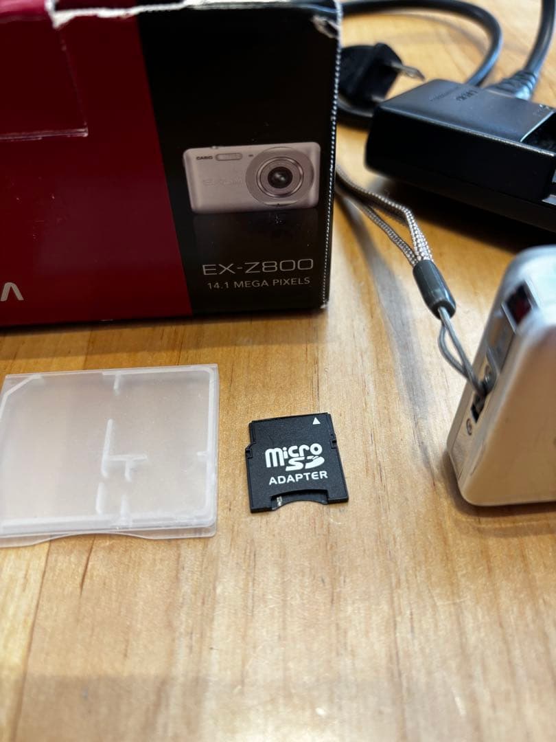 【動作確認済】CASIO EXILIM コンパクトデジタルカメラ シルバー