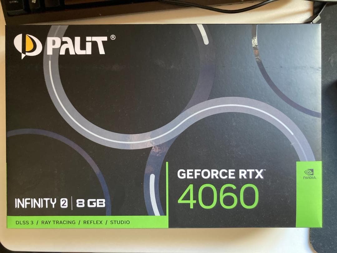 グラフィックボード・グラボ・ビデオカード palit rtx4060 8GB