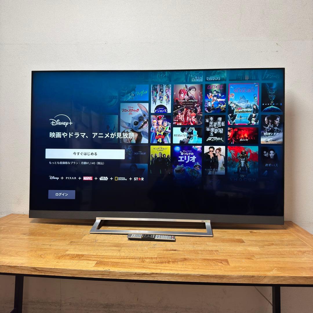 東芝 65V型 4K 液晶テレビ REGZA 65Z730X 動画配信アプリ搭載