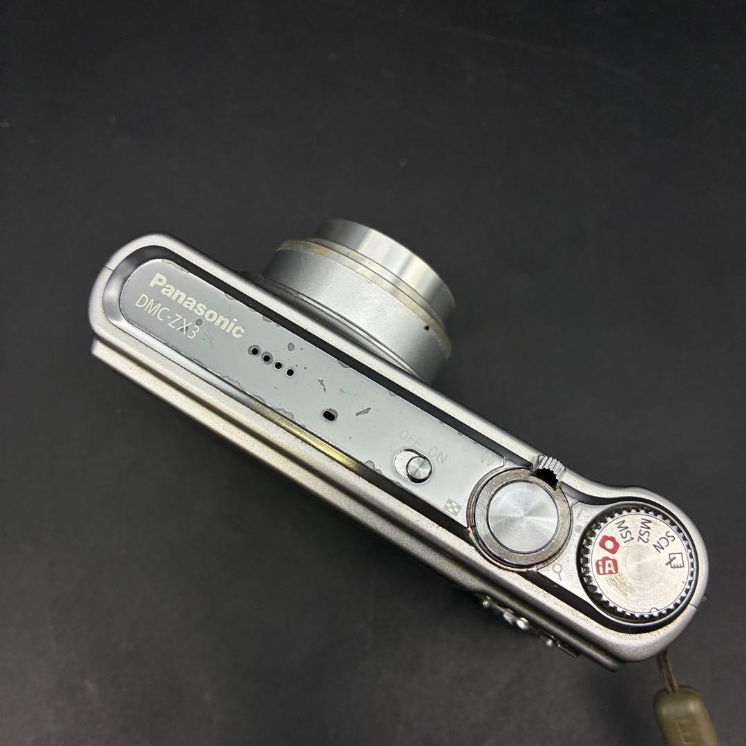 【動作OK】Panasonic LUMIX DMC-ZX3 シルバー ⭐︎難あり⭐︎