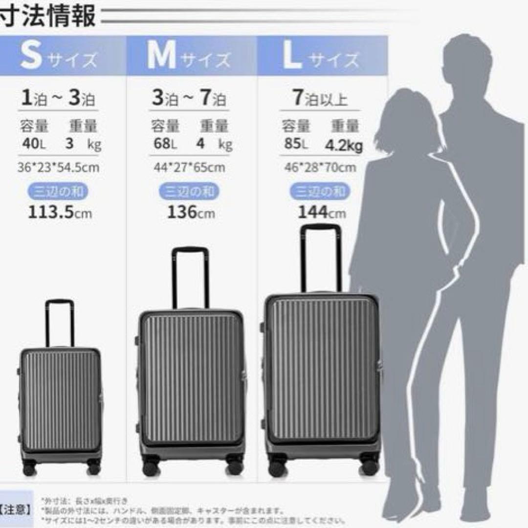 Yuweijie アルミフレーム キャリーケース 機内持込可 sサイズ