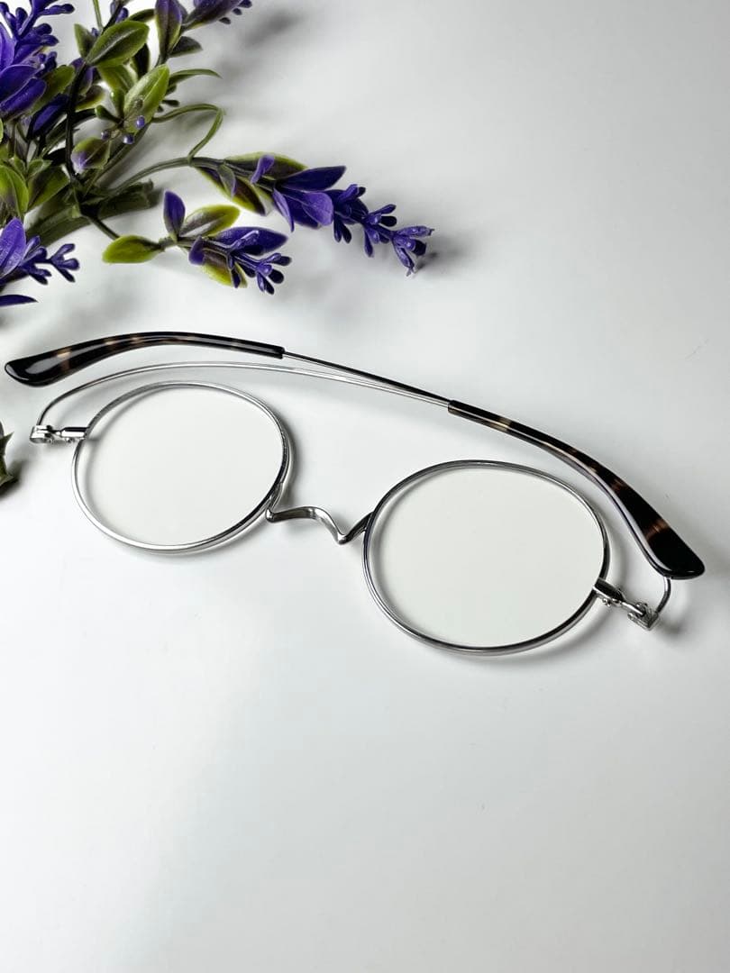 +1.50 PAPER GLASS PG-032 マットシルバー 老眼鏡