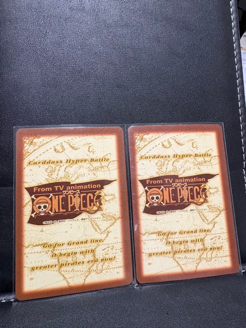 ワンピース カードダス　2000年　ルフィ　ゾロ