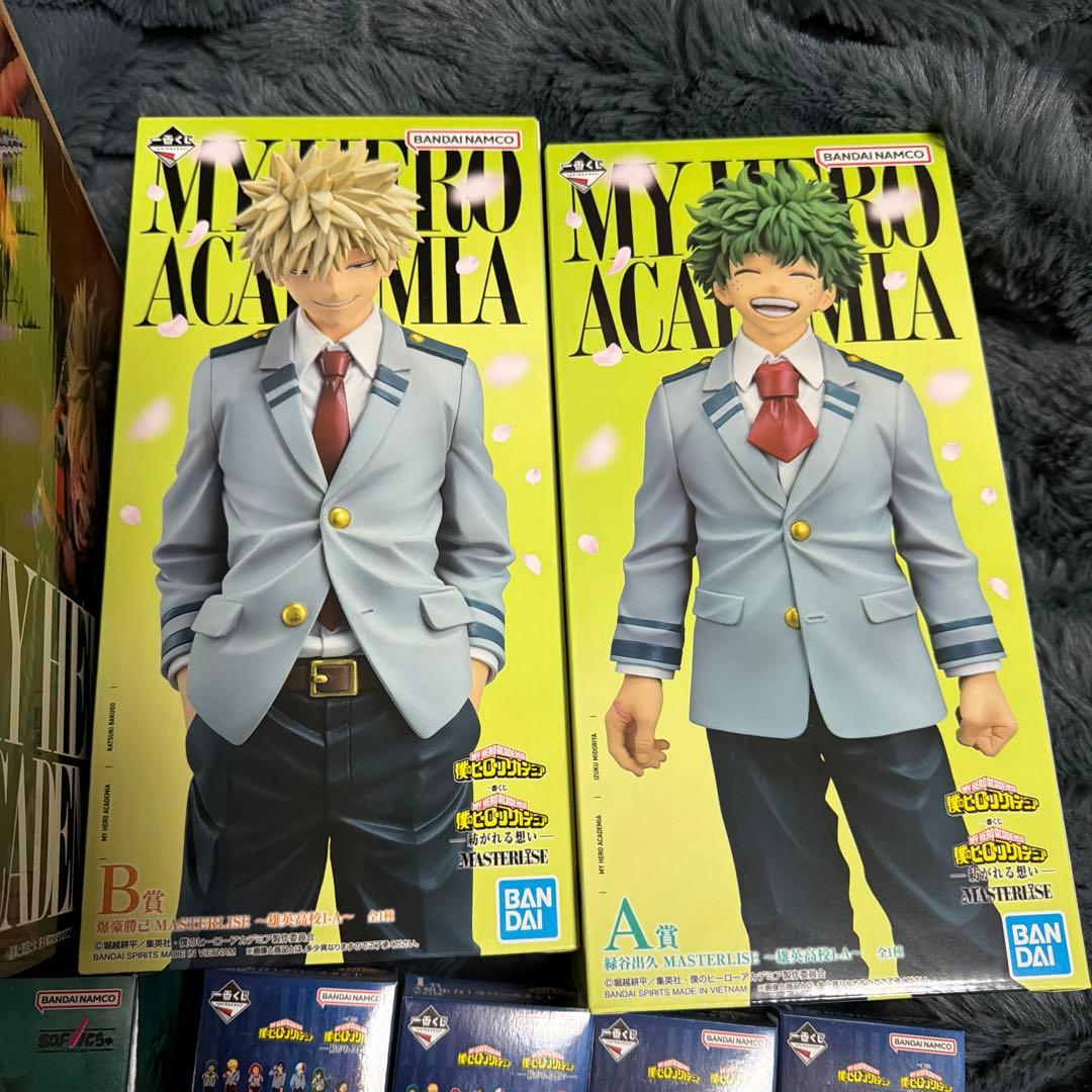 一番くじ 僕のヒーローアカデミア -紡がれる想い- A賞緑谷出久 B賞爆豪勝己等