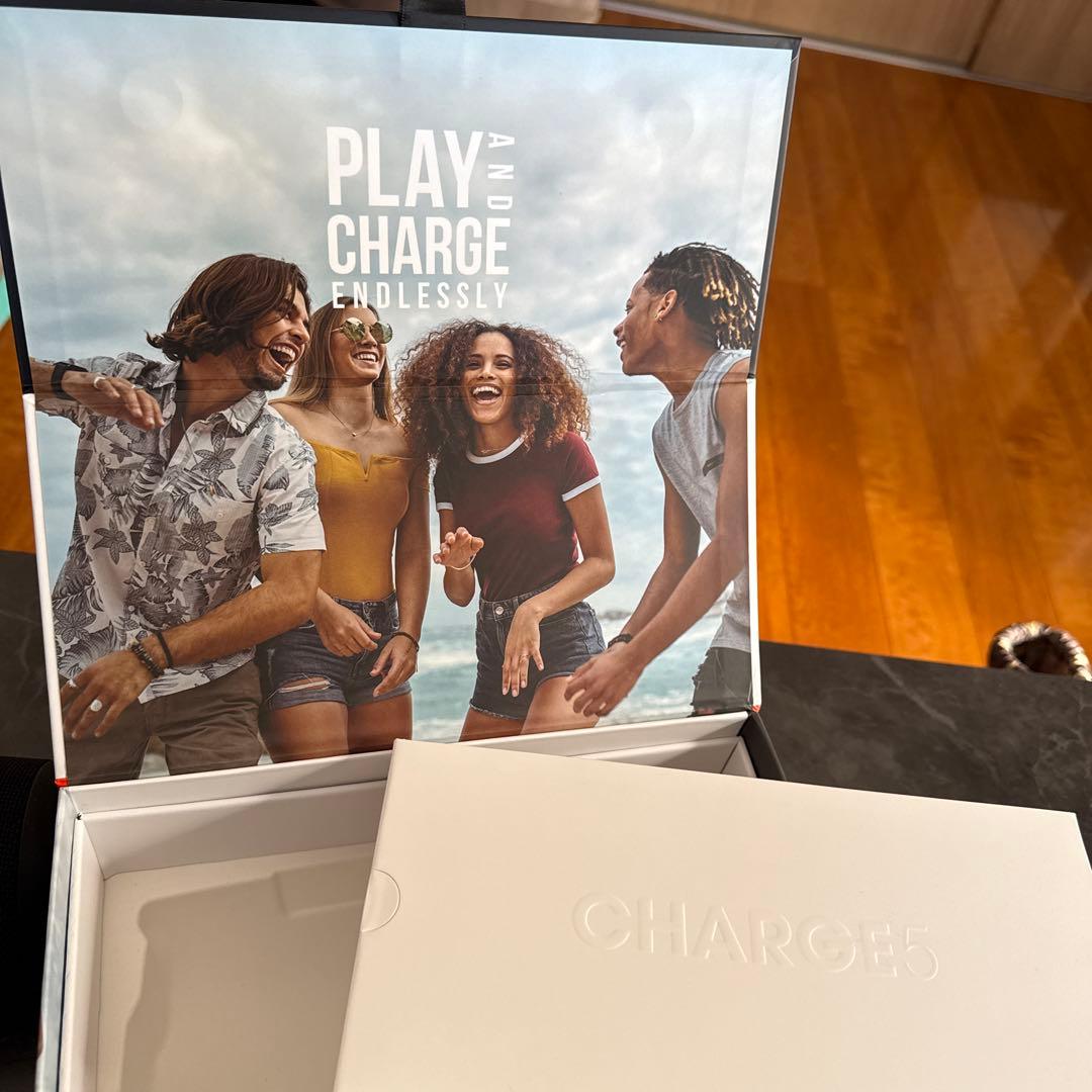 JBL Charge5 ブラック ポータブルワイヤレススピーカー