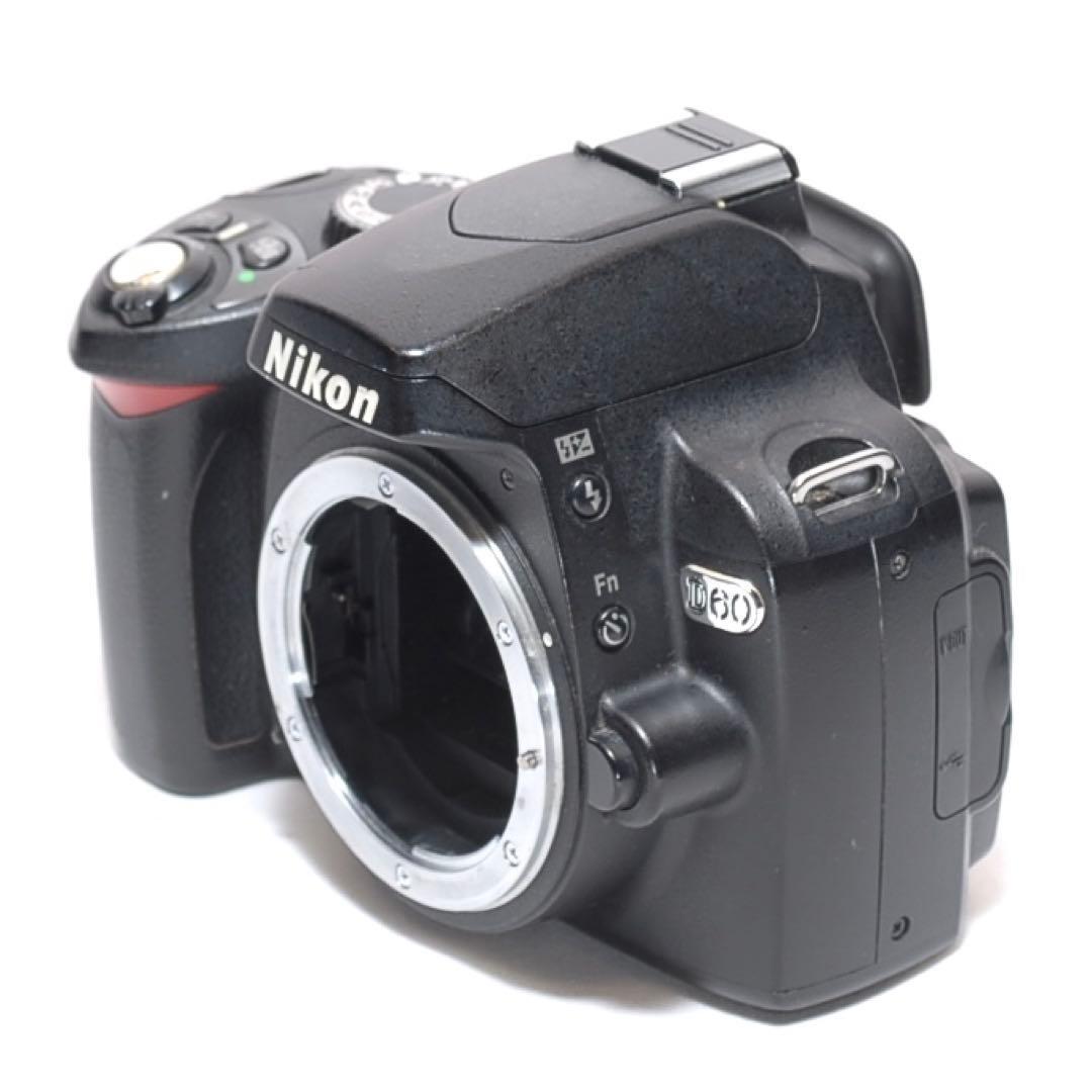 ✨お手軽セット✨Nikon D60✨ シングルレンズ✨ 簡単操作✨少シャッター数