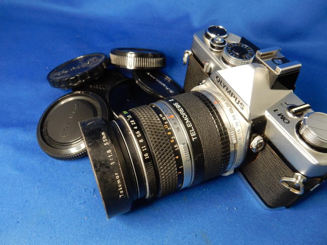 #3084 OLYMPUS OM-1 & OM10 50mm 付属多数