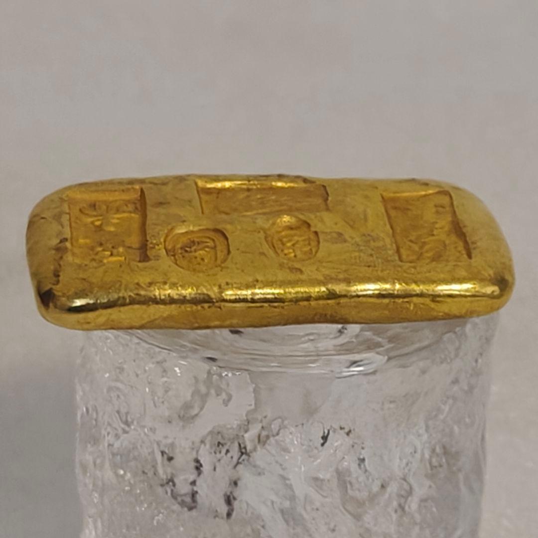 金塊　古銭　古代中國　硬貨 古金 地金 金錠　漢字刻印　上上足赤