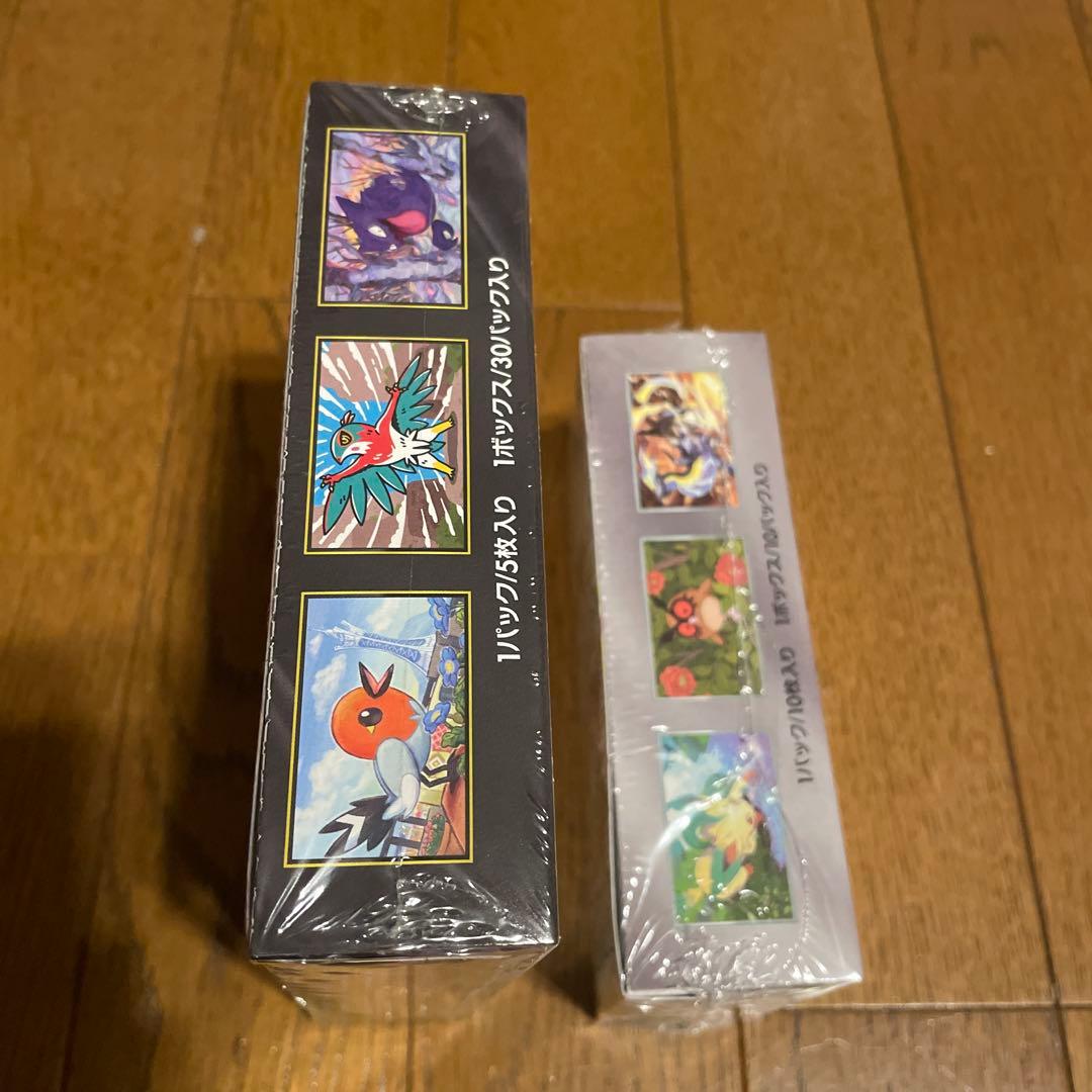 テラスタルフェスex 1box ムニキスゼロ 1box シュリンク付き