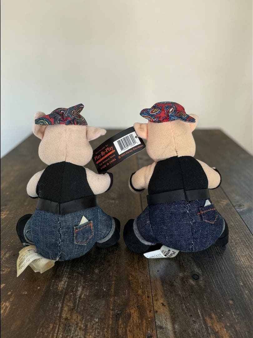 Harley Davidson ぬいぐるみ 7体セット ヴィンテージ 90s