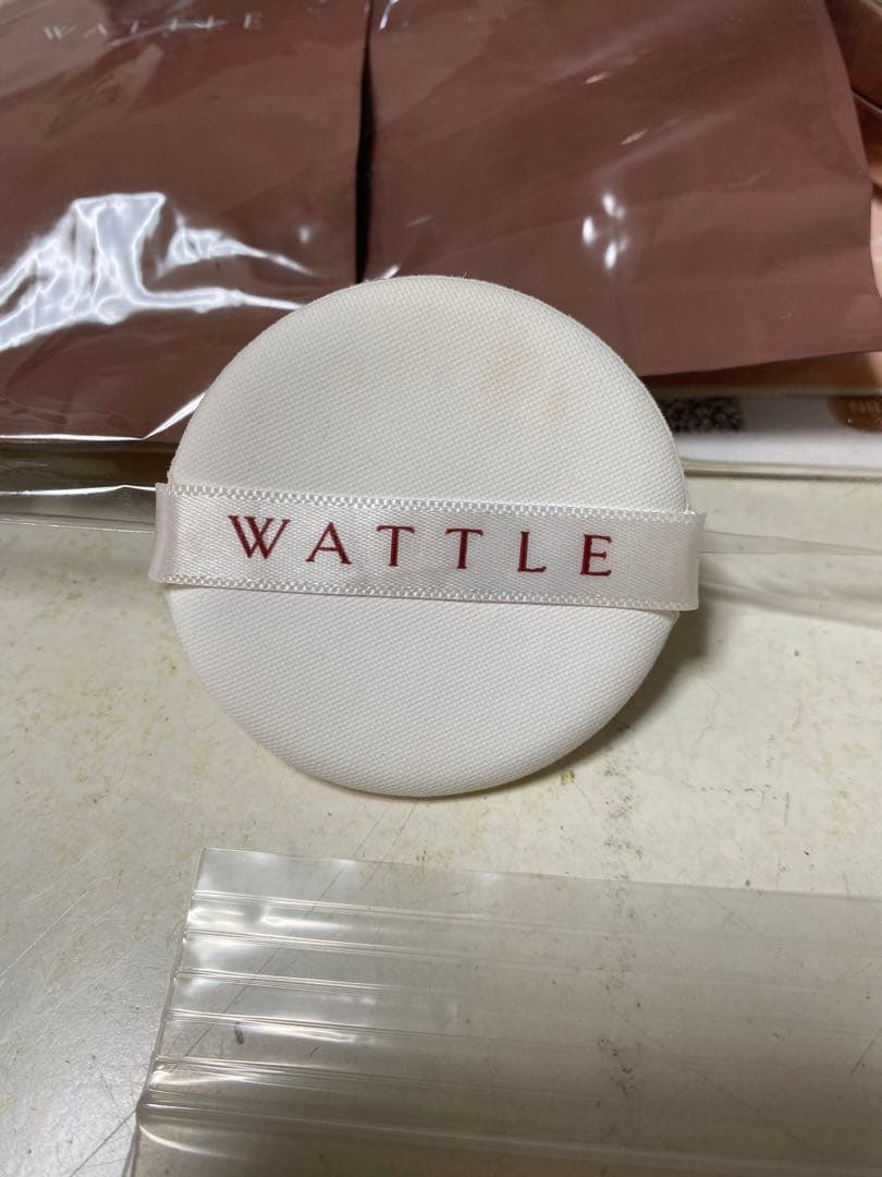 WATTLE クッションファンデーション・マットカバー01 ナチュラルベージュ