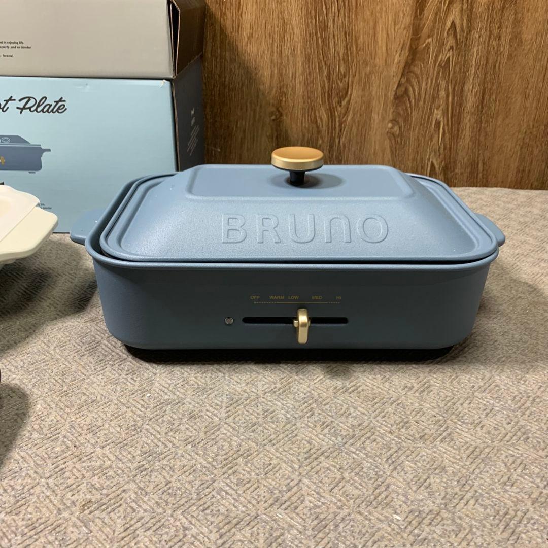 I112 BRUNO ホットプレート たこ焼き器 プレート3種類 BOE021