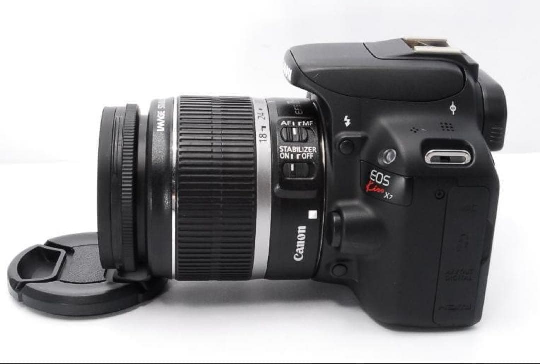 ⭐️手振れ補正付き⭐️Canon kiss X7 シングルレンズ IS キャノン