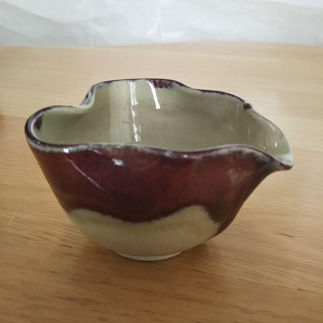 上神焼 ウラン焼き 煎茶器セット （茶碗 急須 こぼし）