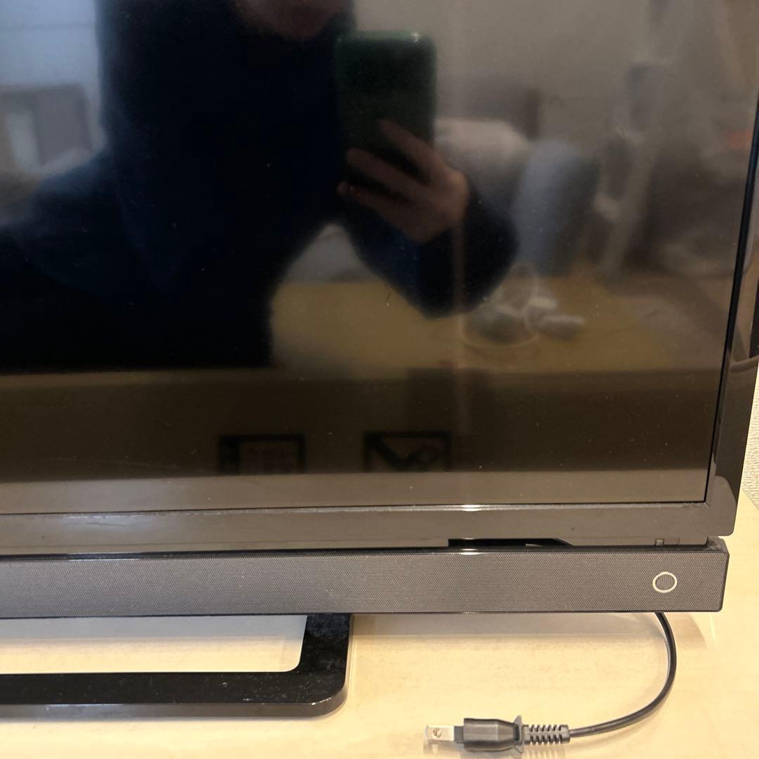 TOSHIBA REGZA 32型 液晶テレビ リモコン付き 2mテレビ線付