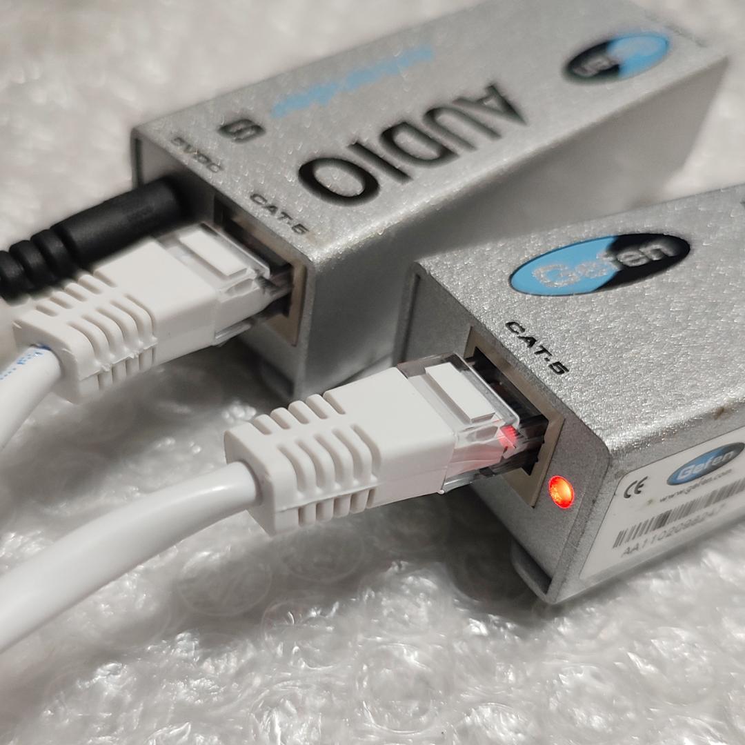 Gefen オーディオ エクステンダー 延長機 EXT-AUD-1000