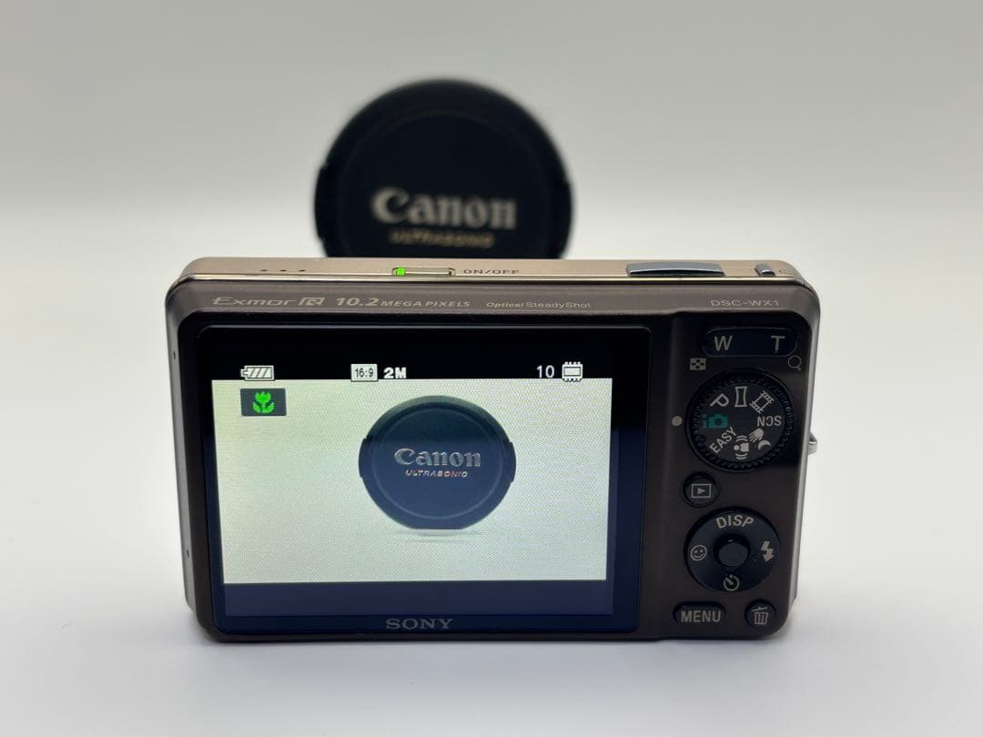 【美品】SONY Cyber-shot DSC-WX1 ゴールド　【動作確認済】