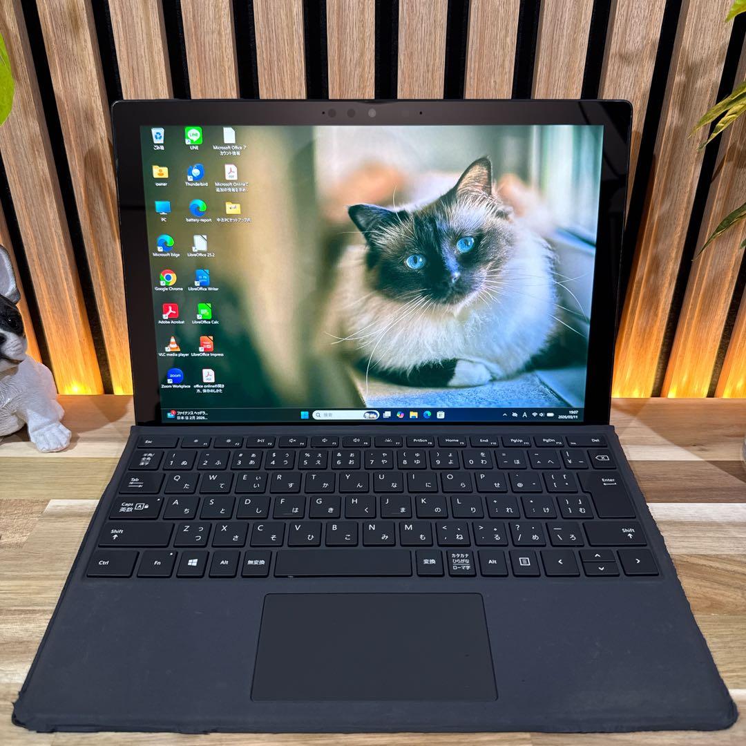 希少ブラック 上位モデル‼️Surface Pro 7☘第10世代☘ノートパソコン