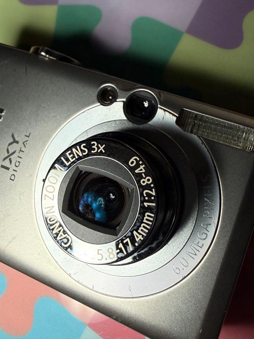 Canon IXY DIGITAL 70 本体 + SDカード バッテリー類