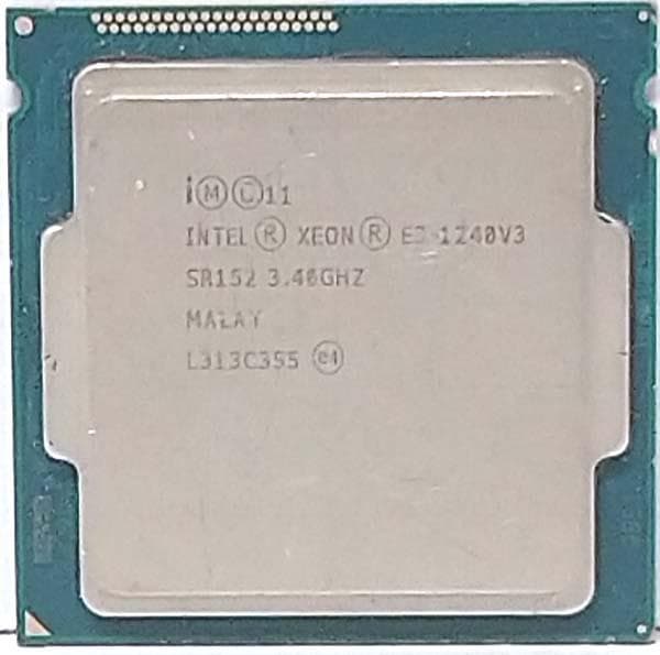 KN102ジャンクIntel Xeon E3-1240V3/V6/-1241V3
