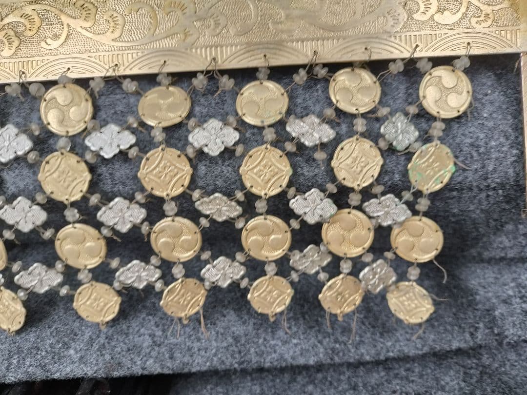 神輿部品【瓔珞】2枚