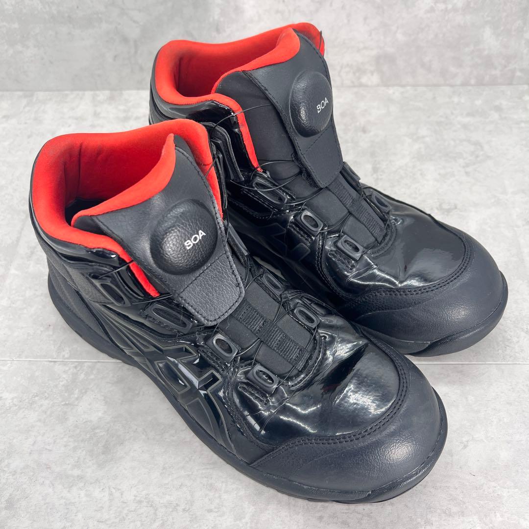 【美品】アシックス 安全靴 ウィンジョブ CP304 BOA 25.5cm