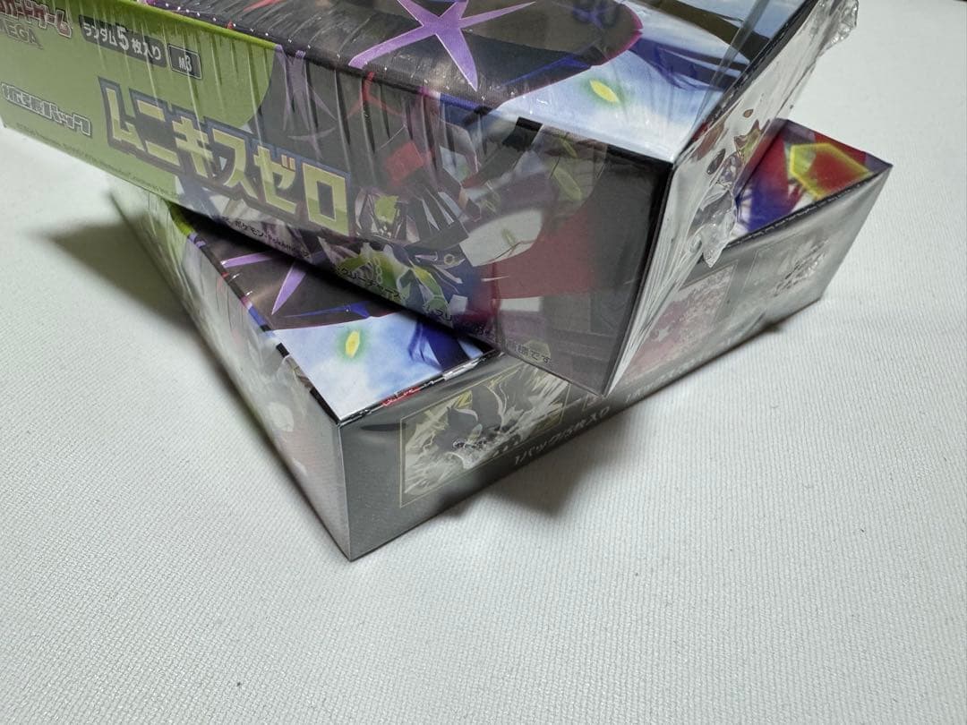 ムニキスゼロ　シュリンク未開封品2box